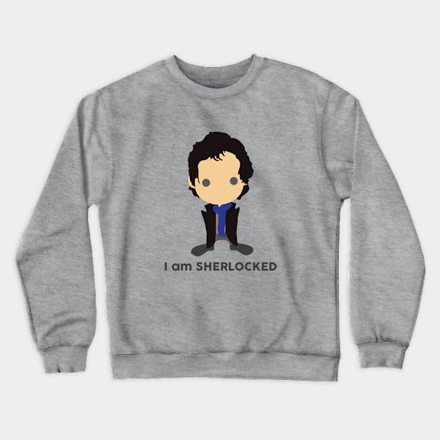 Sherlock by Lunii Crewneck Sweatshirt by LuniiTee